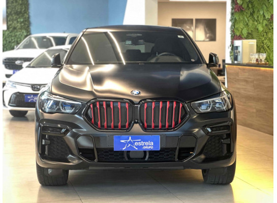 BMW X6 3.0 TWINPOWER GASOLINA XDRIVE40I BLACK VERMILION AUTOMÁTICO 2022/2022